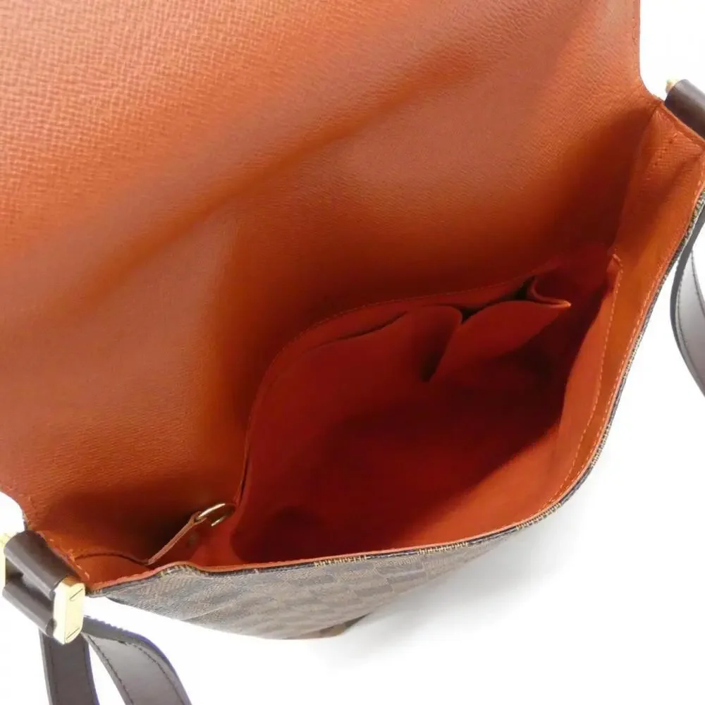 LOUIS VUITTON Authentic Brown Damier Shoulder Bag - Picture 5 of 6